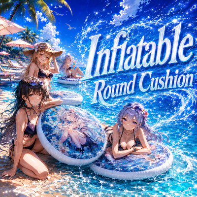 Inflatable Round Cushion