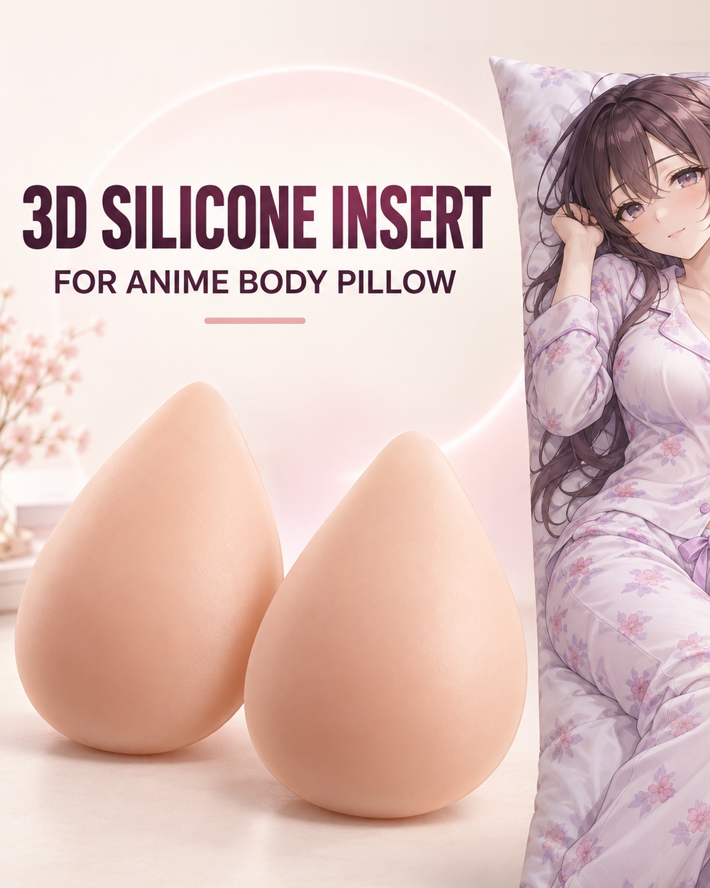 Realistic Oppai Breast Forms – Soft Silicone Breast Plate