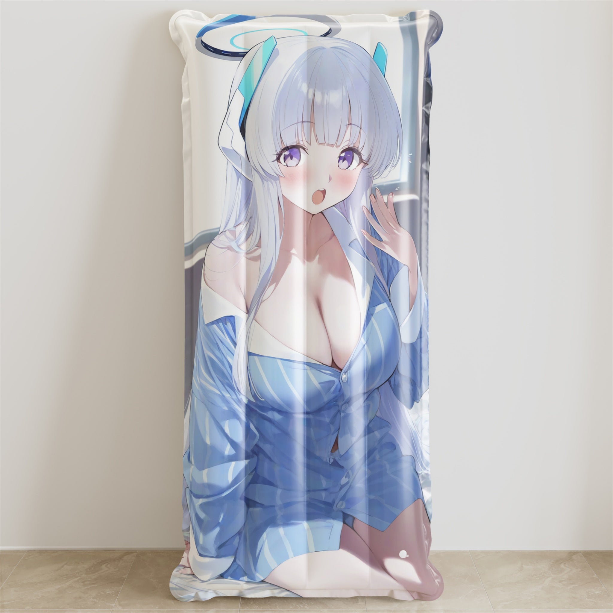 Noah Ushio (Blue Shirt Ver.) - Anime Float Mat Fan-Art Edition