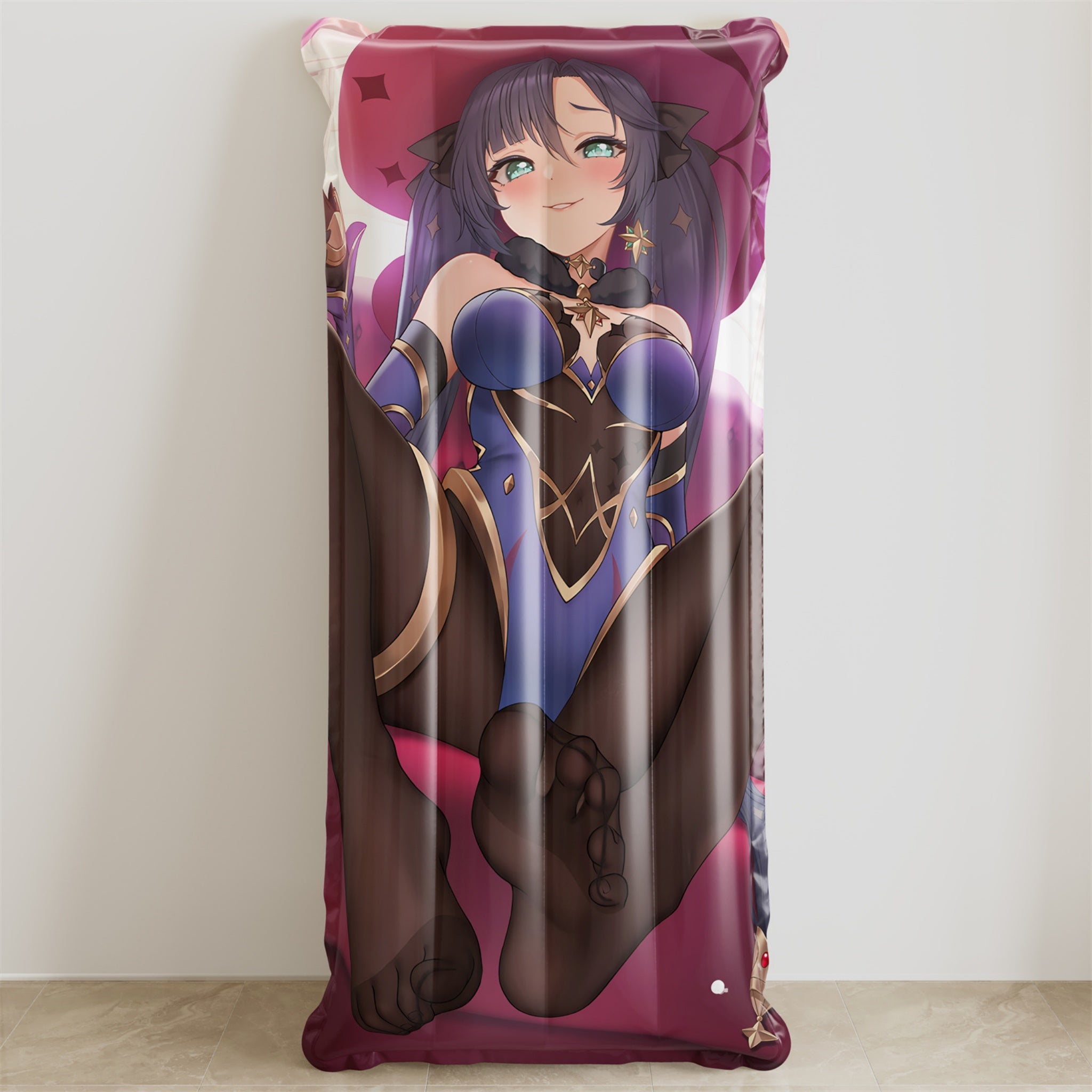 Mona Megistus - Anime Float Mat Fan-Art Edition