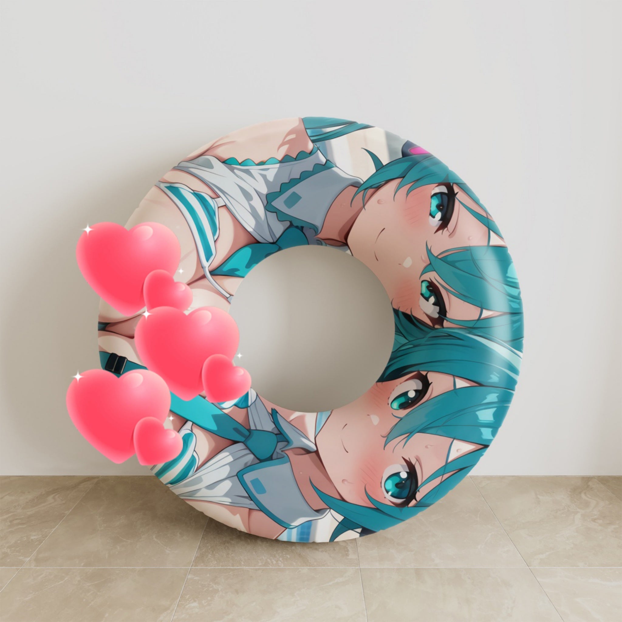 Hatsune Miku (Swimsuit C) - Anime Swim Ring Fan-Art Edition