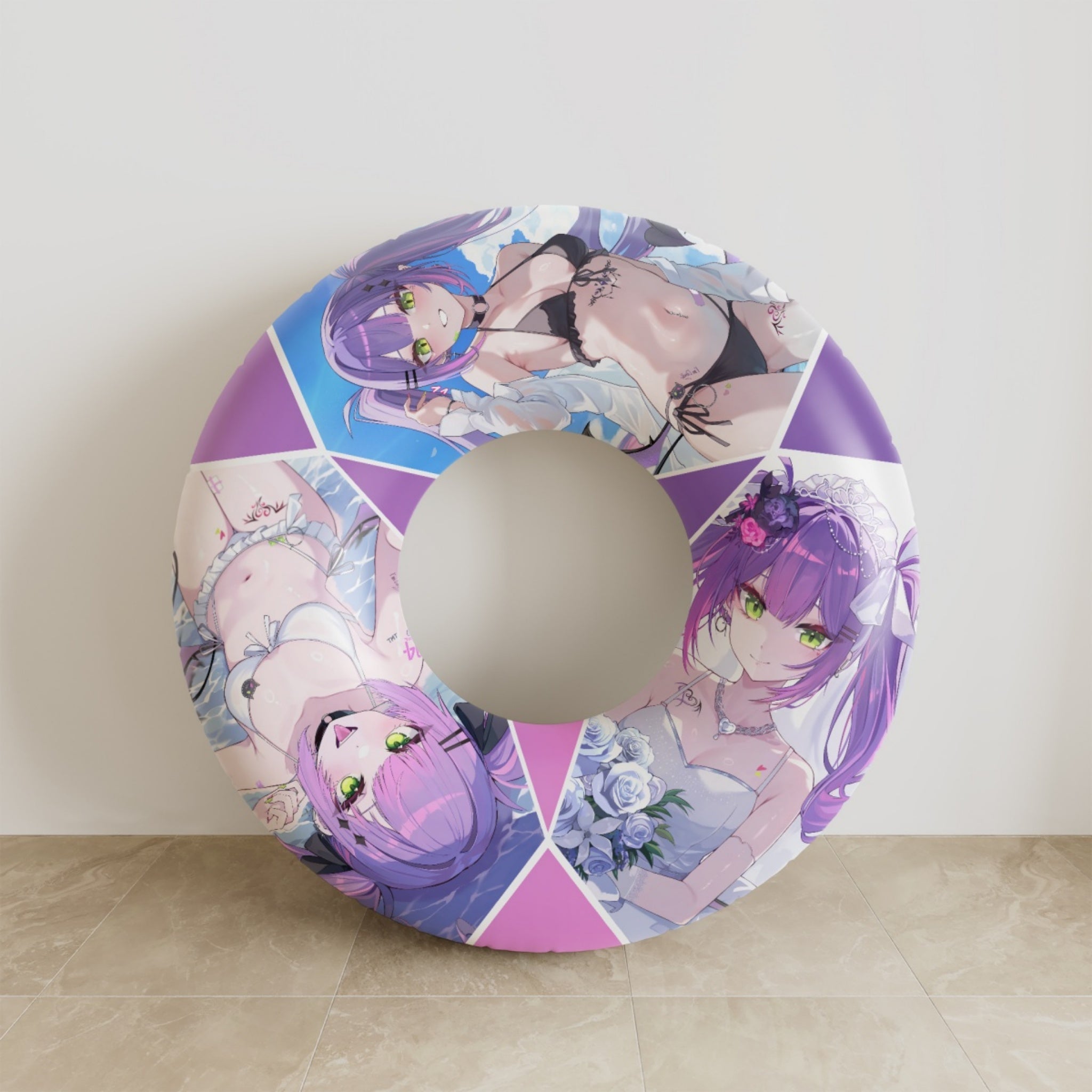 Towa Tokoyami - Anime Swim Ring Fan-Art Edition