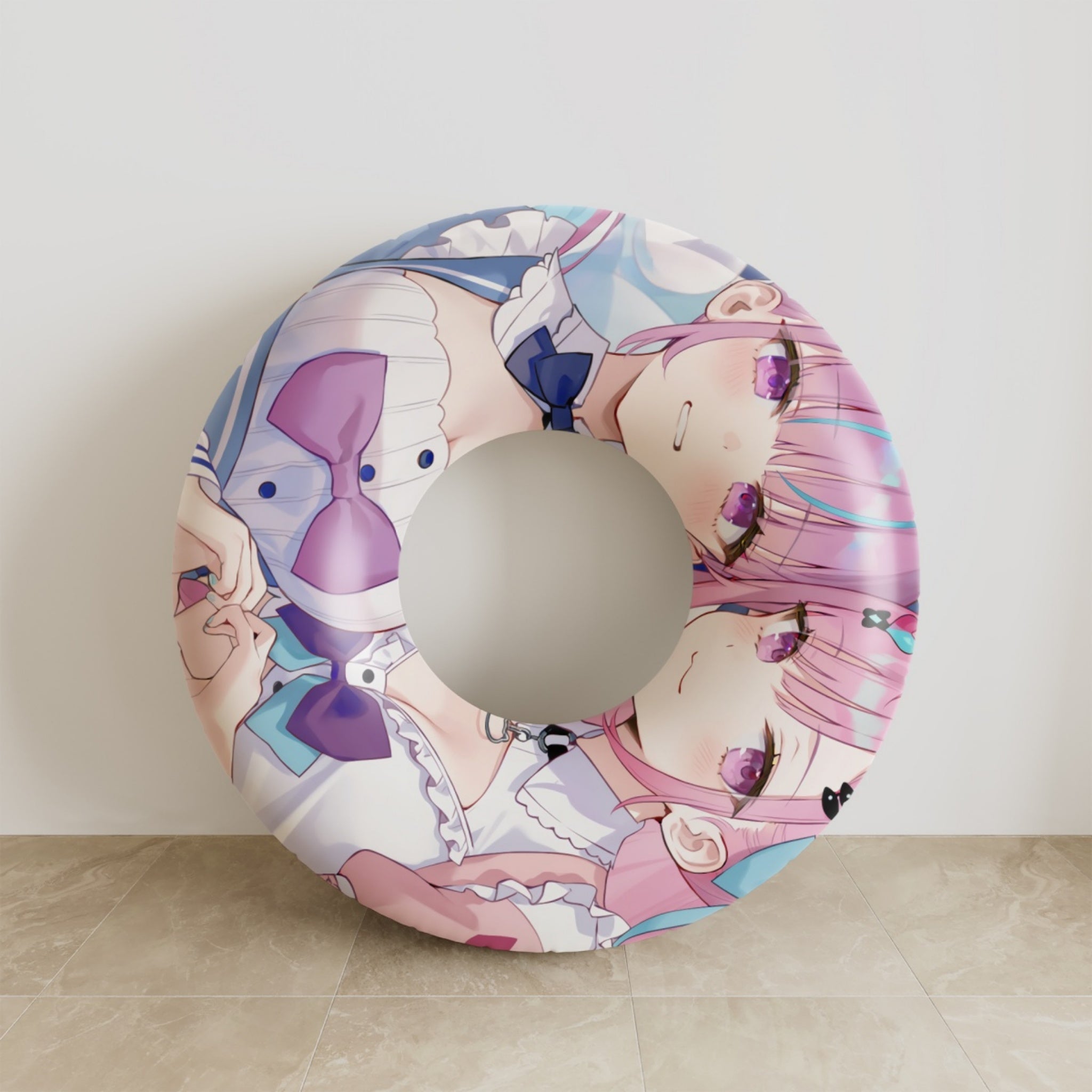 Minato Aqua, Sakuma Yuuki - Anime Swim Ring Fan-Art Edition
