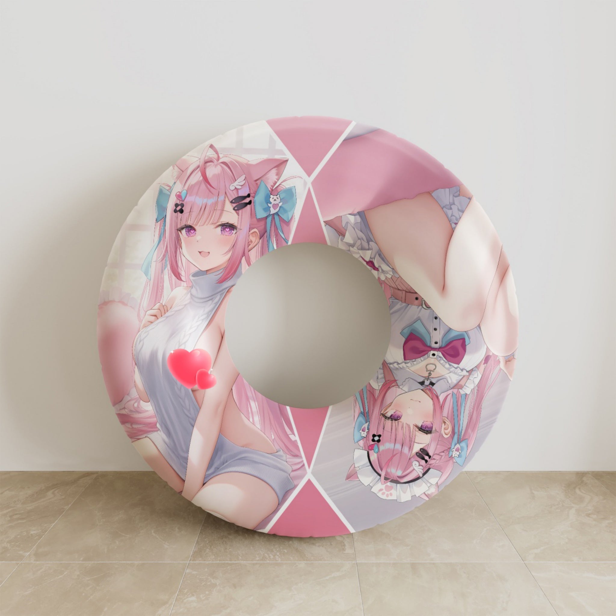 Sakuna Yuuki - Anime Swim Ring Fan-Art Edition