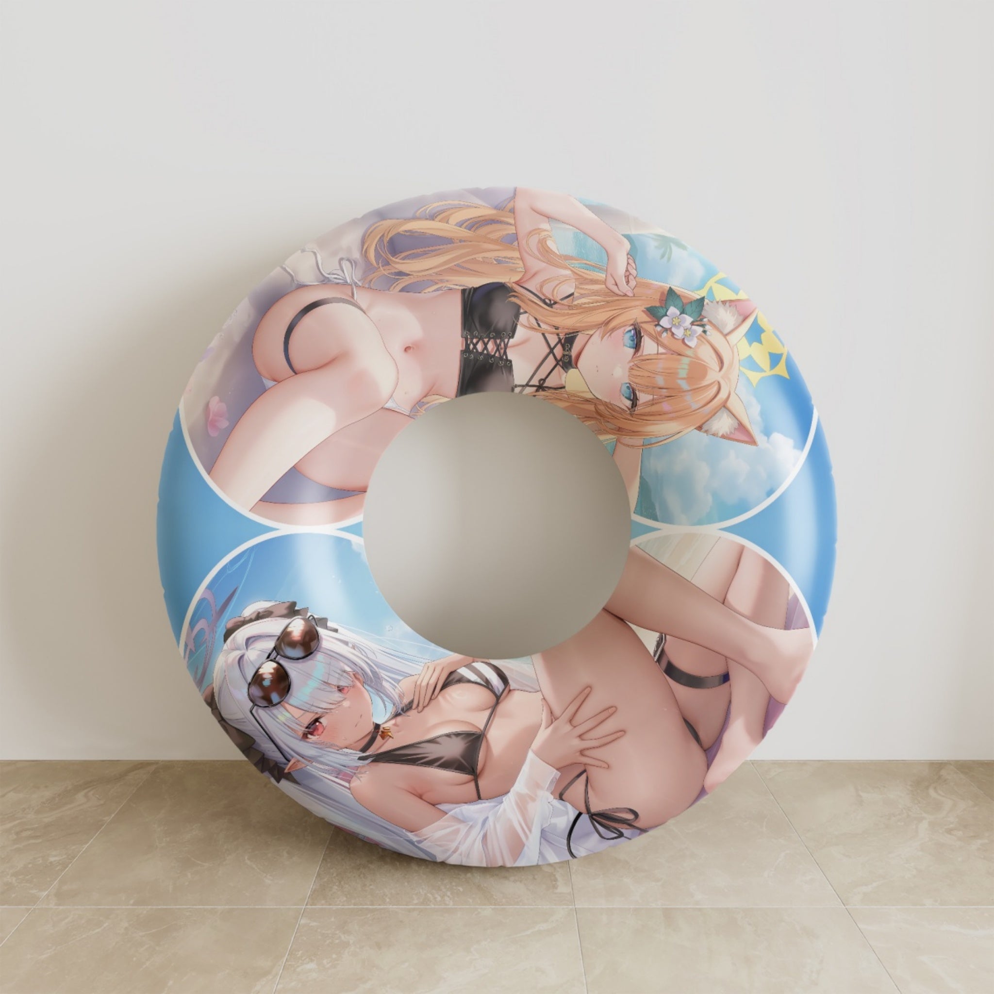 Mari Iroha, Iori Ginno - Anime Swim Ring Fan-Art Edition