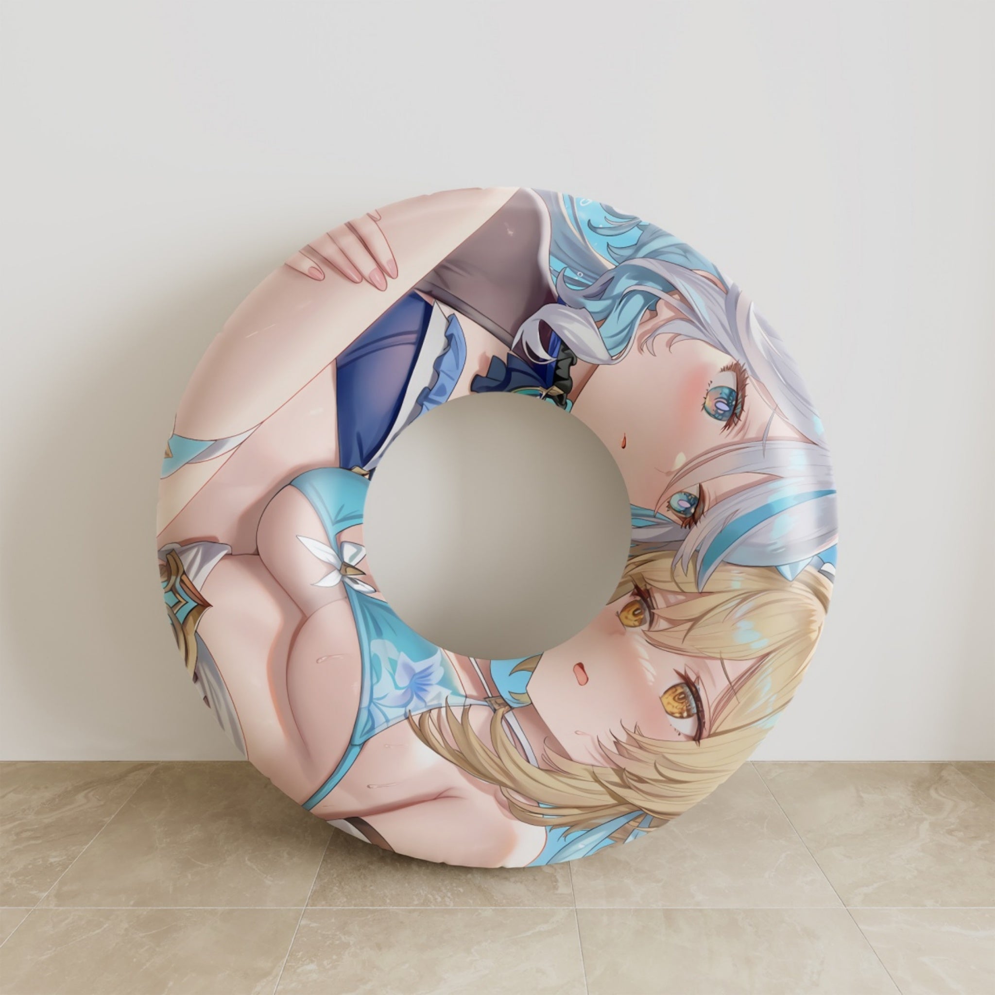 Lumine & Furina - Anime Swim Ring Fan-Art Edition