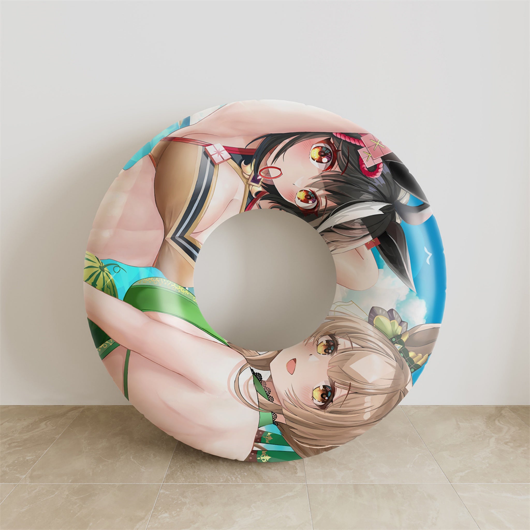 Kitasan black & satono diamond - Anime Swim Ring Fan-Art Edition