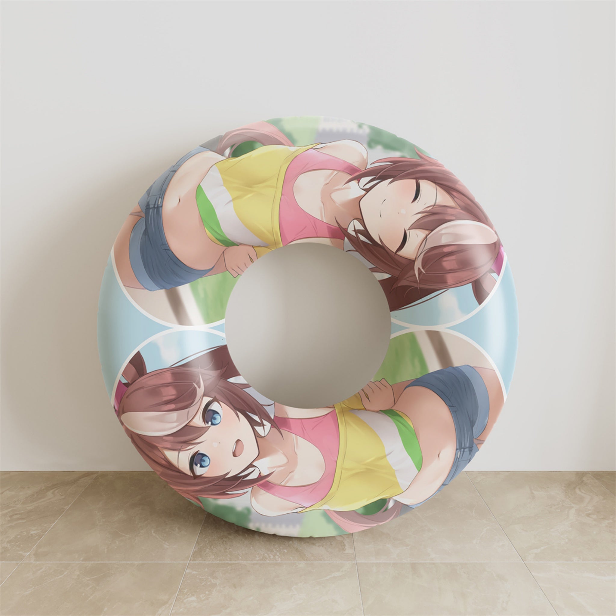 Tokai Teio - Anime Swim Ring Fan-Art Edition