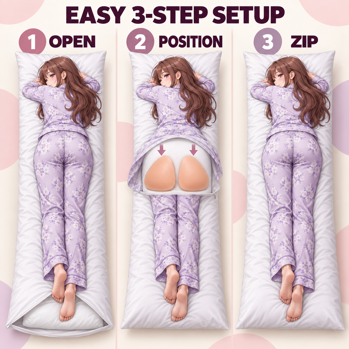 Realistic Hip & Butt Enhancer Pads – Natural Curve Body Shapers