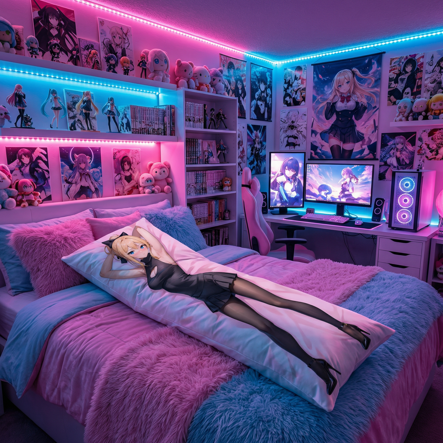 Zettai Ryouiki 01 Absolute Territory Dakimakura - AnimePillow Original