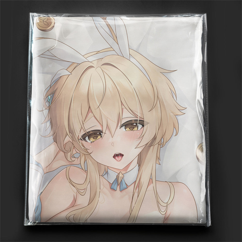 Lumine (Female Traveler) - Anime Pillowcase Fan-Art Edition