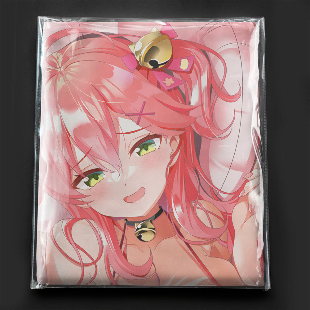 miComet Sakura Miko & Hoshimachi Suisei - Anime Pillowcase Fan-Art Edition