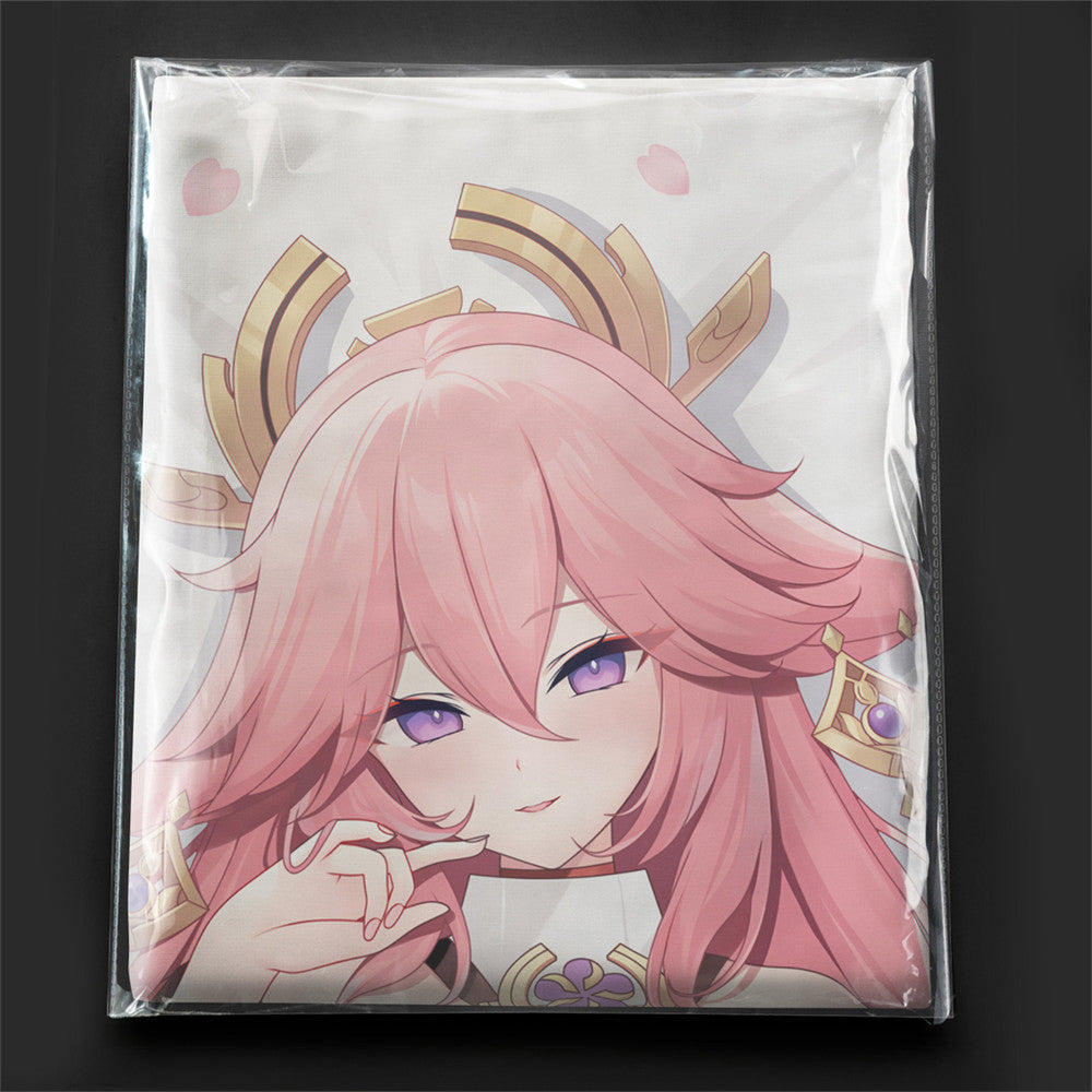 Yae Miko - Anime Pillowcase Fan-Art Edition