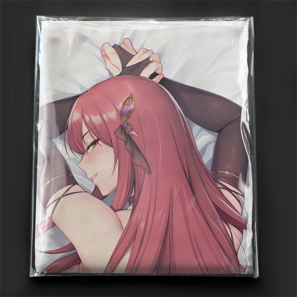 Makina (die Flammenhaarige) – AnimePillow-Fan-Art-Edition