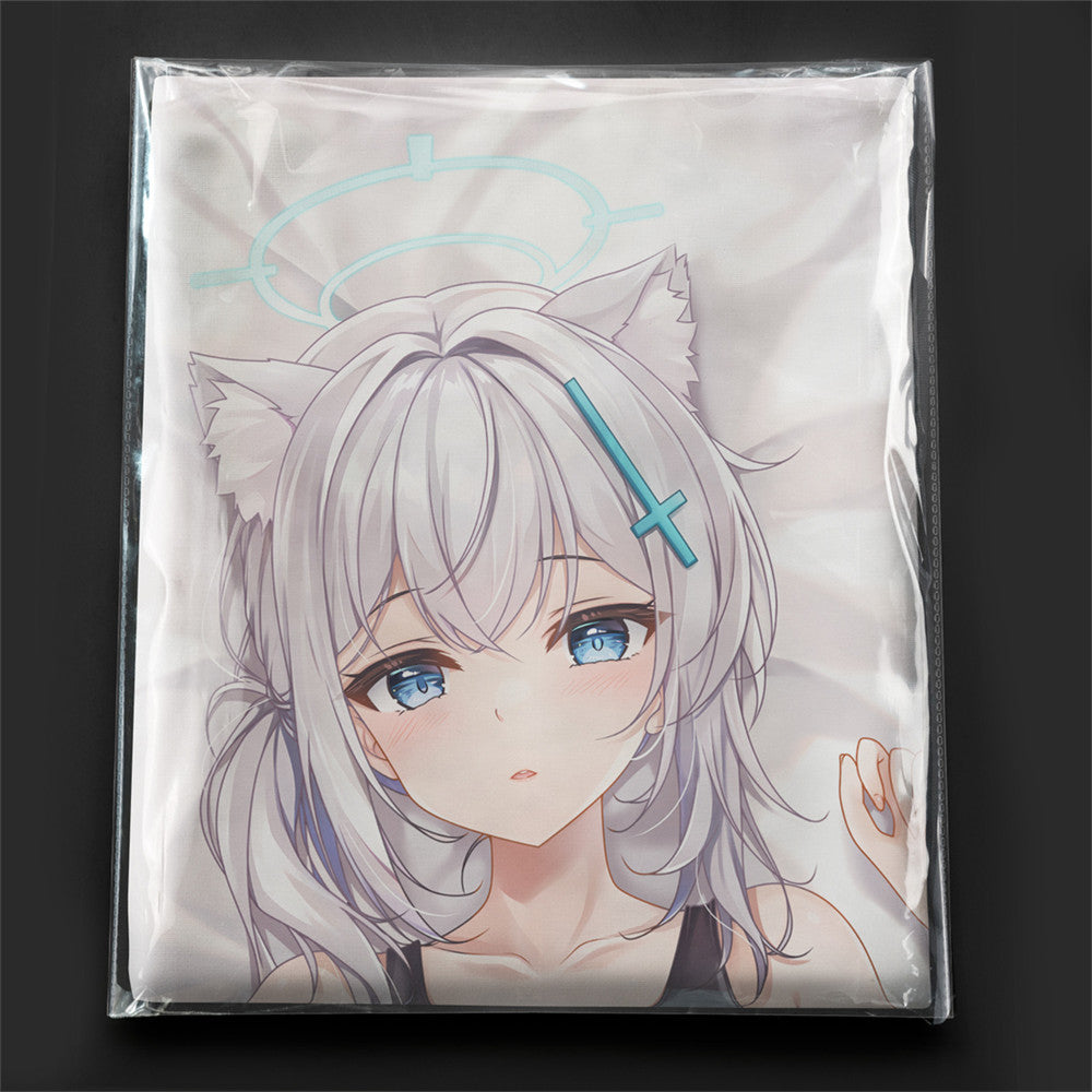 Shiroko (Schwarze-Badeanzug-Version) – AnimePillow-Fan-Art-Edition