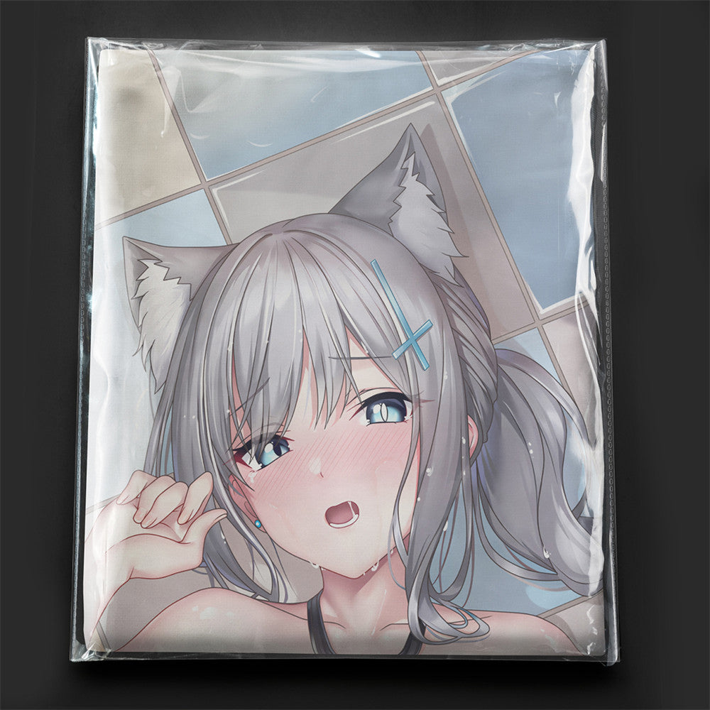 Sunaookami Shiroko (Badeanzug-Version) – AnimePillow-Fan-Art-Edition