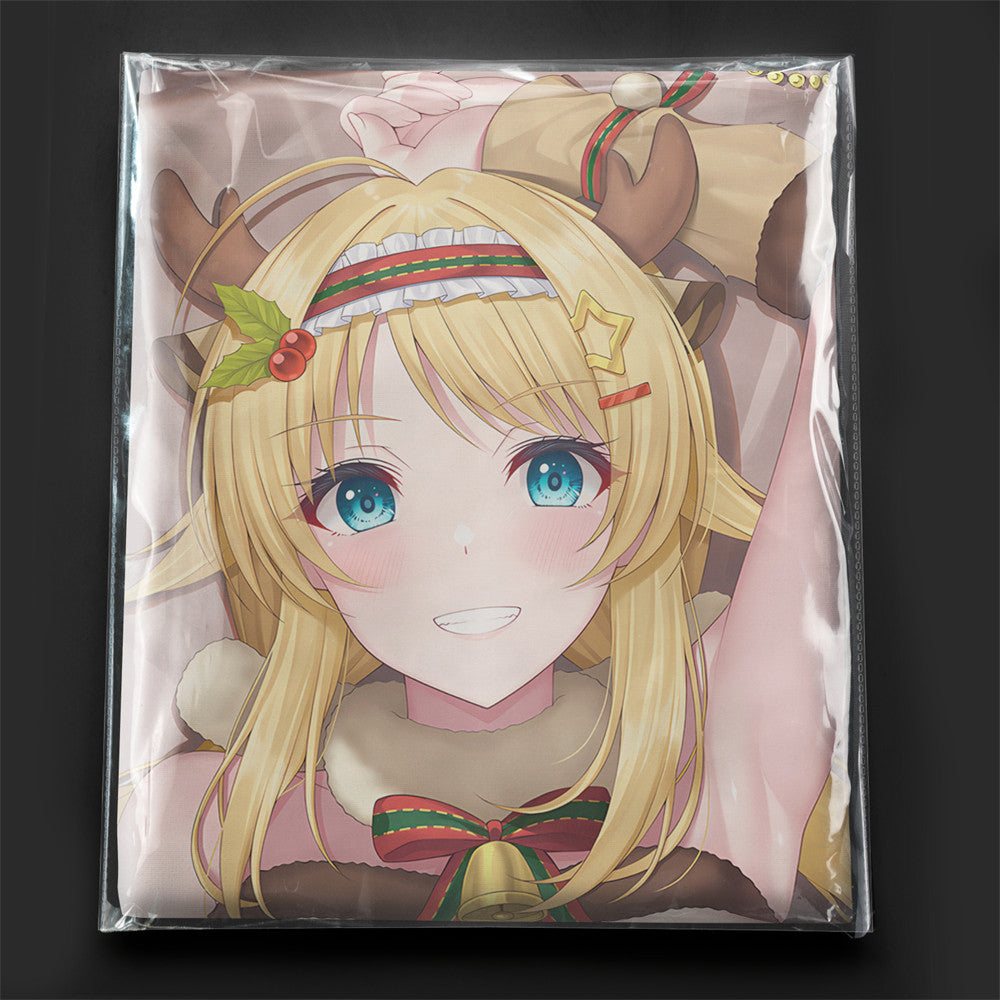 Meguru Hachimiya (Rentier- und Polizei-Version) – AnimePillow-Fan-Art-Edition