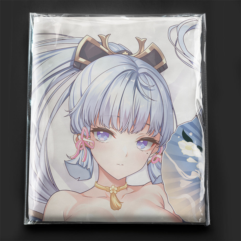 Ayaka Kamisato (Hime Samurai Ver.) - Anime Pillowcase Fan-Art Edition