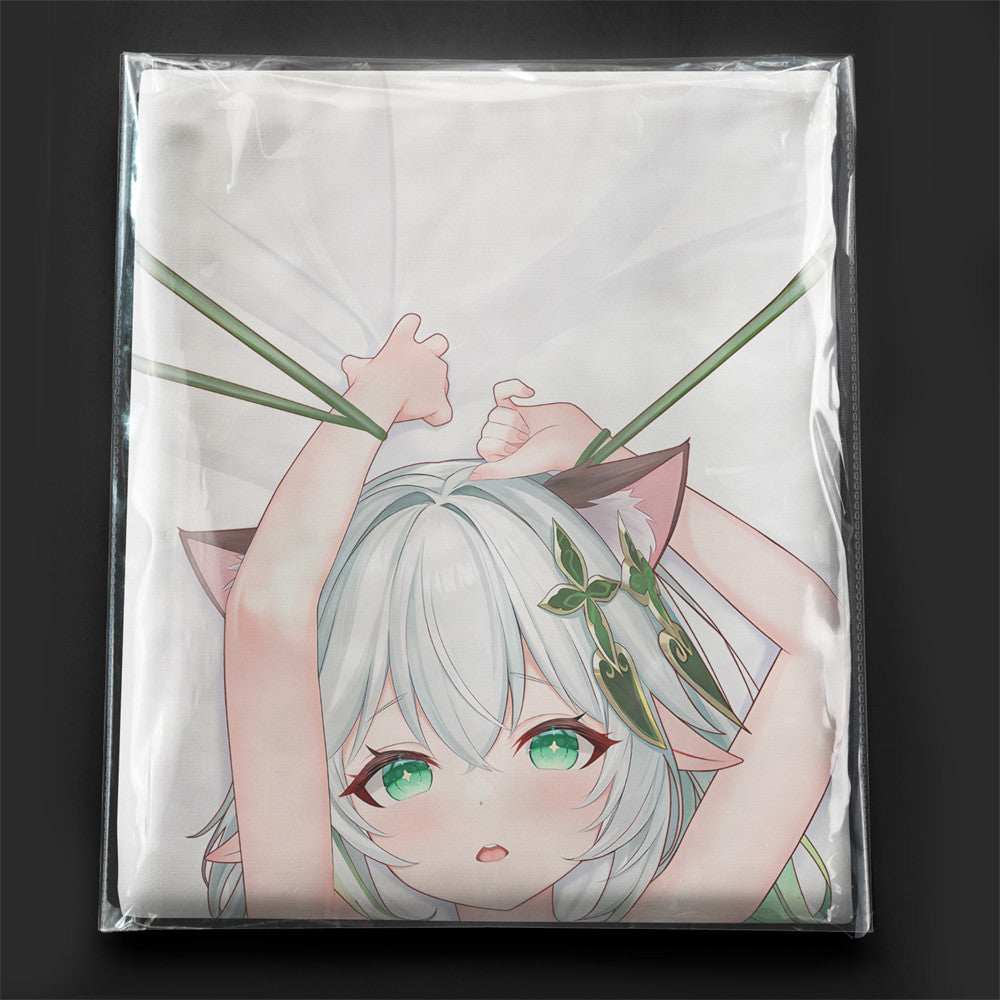 Nahida (Caught Kitten Ver.) - Anime Pillowcase Fan-Art Edition
