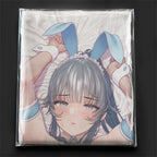 Suzuha Ichijo (Hasenohren- und Braut-Version) – Anime-Kissen-Fan-Art-Edition