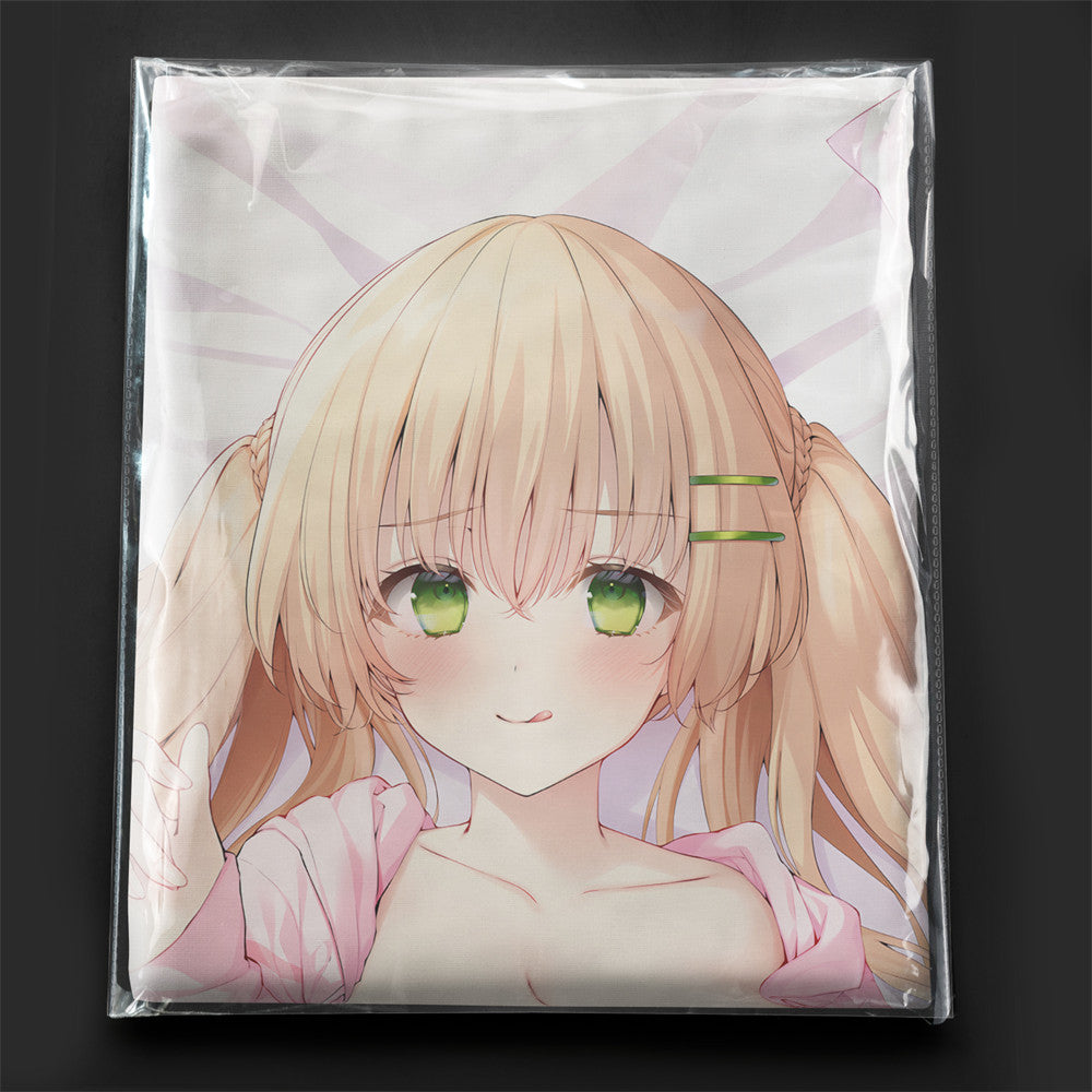 Tsumugi Wenders (Rosa-Pyjama-Version) – AnimePillow-Fan-Art-Edition