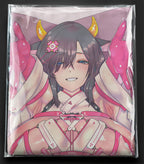 Black-haired Cow Shrine Maiden - Anime Pillowcase Fan-Art Edition