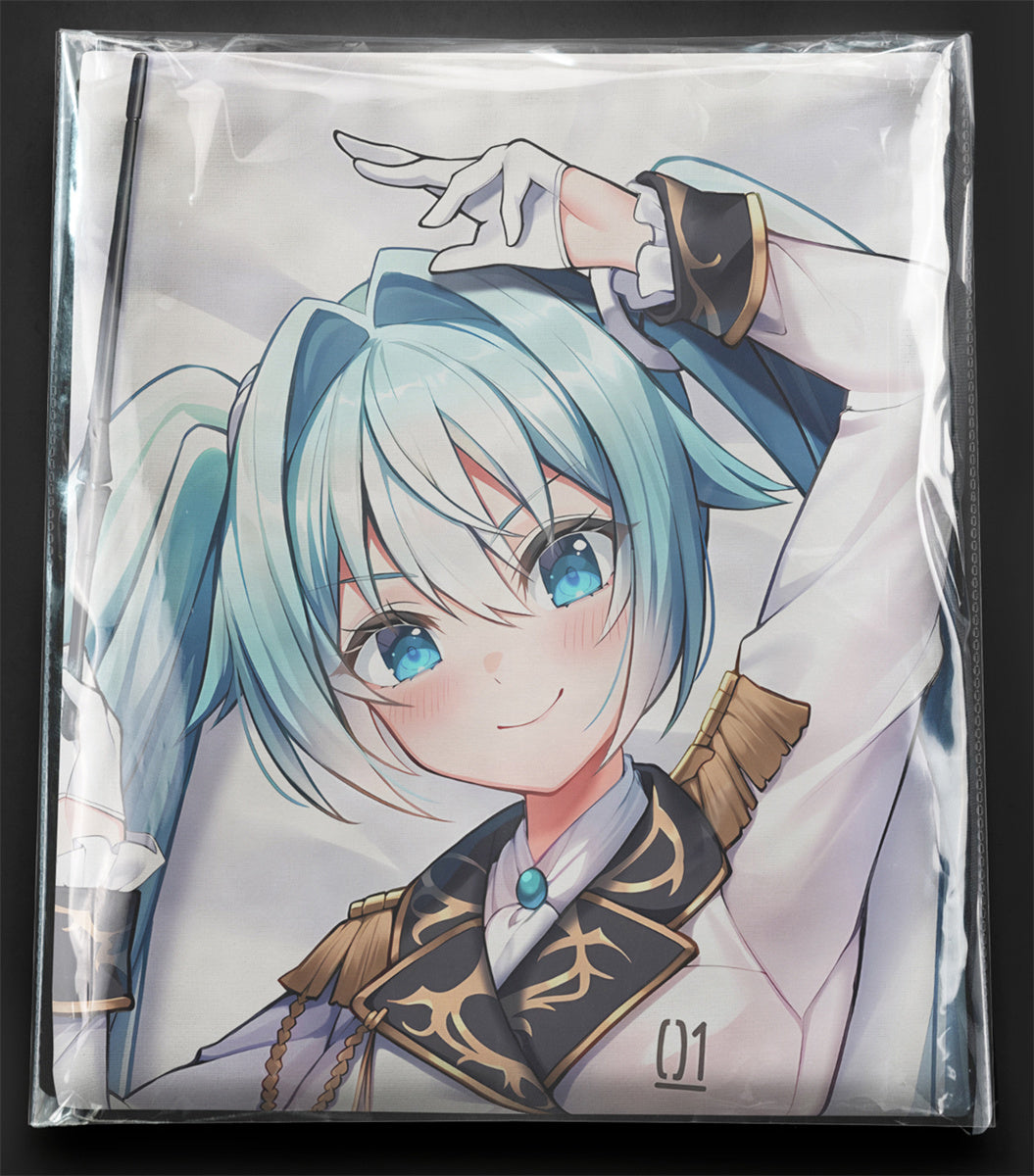 Hatsune Miku (Dirigenten-Version) – AnimePillow-Fan-Art-Edition