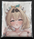 Kazama Iroha (Cow Cos Ver.) - Anime Pillowcase Fan-Art Edition