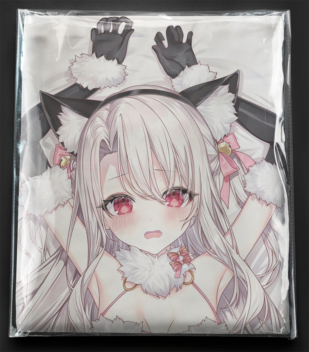 Illyasviel von Einzbern (White and Black Cat Ver.) - Anime Pillowcase Fan-Art Edition