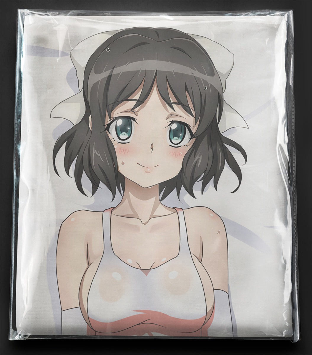 Kohinata Miku (White Swimsuit Ver.) - Anime Pillowcase Fan-Art Edition