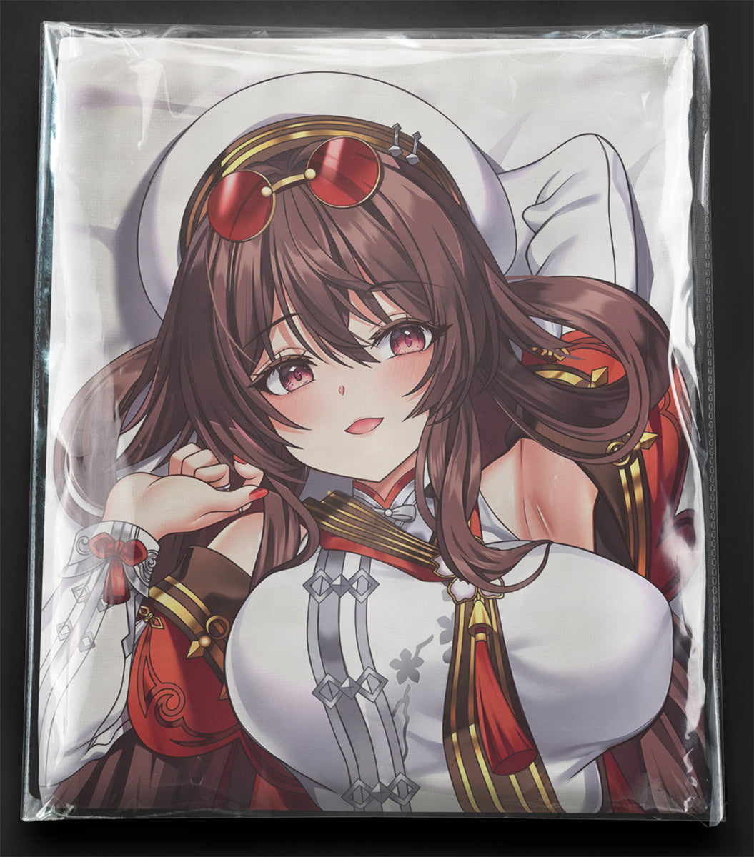 Hu Tao (Cherries Snow-Laden Ver.) - Anime Pillowcase Fan-Art Edition