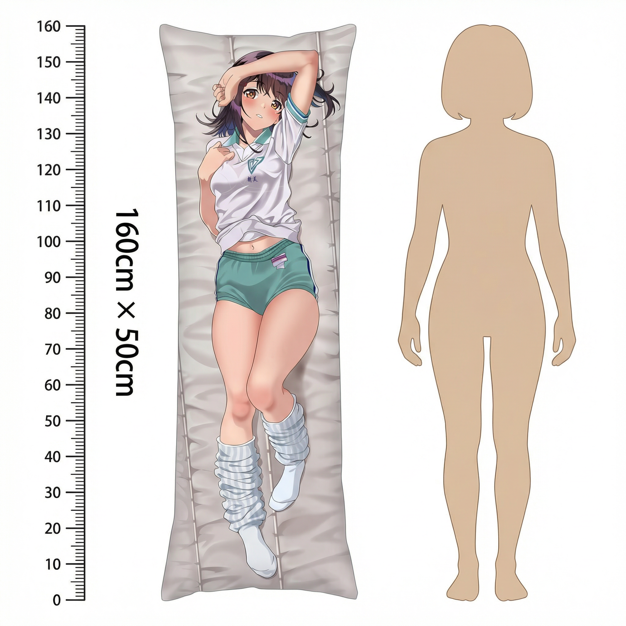 Kawaii Pretty Girl 01 Dakimakura - AnimePillow Original