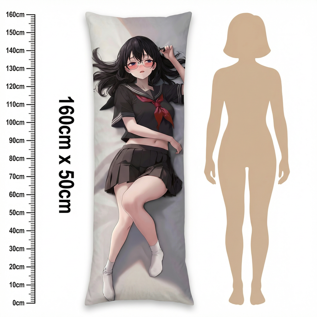 School Uniform Girl Dakimakura - AnimePillow Original
