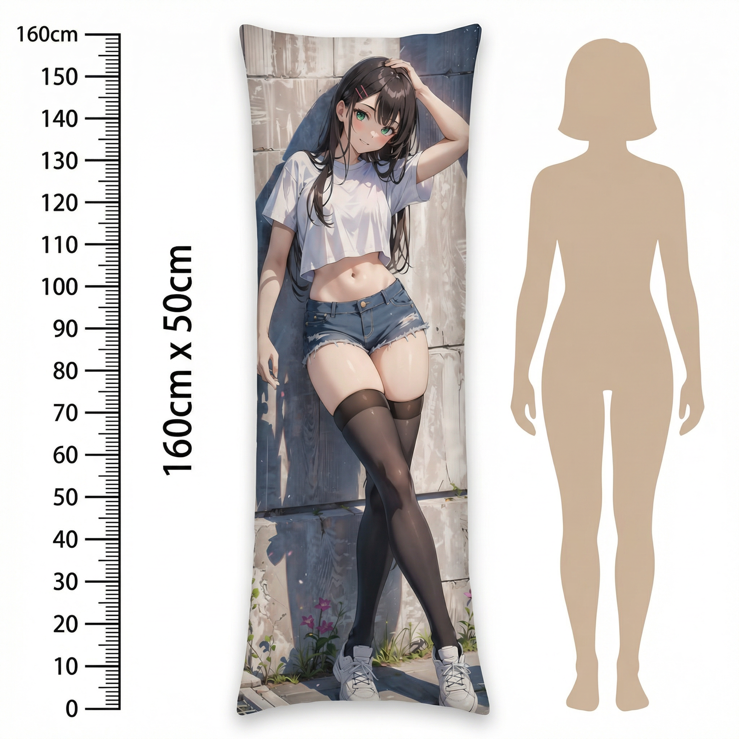 Zettai Ryouiki 03 Absolute Territory Dakimakura - AnimePillow Original