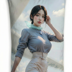 Korean Stewardess Uniform Dakimakura - AnimePillow Original