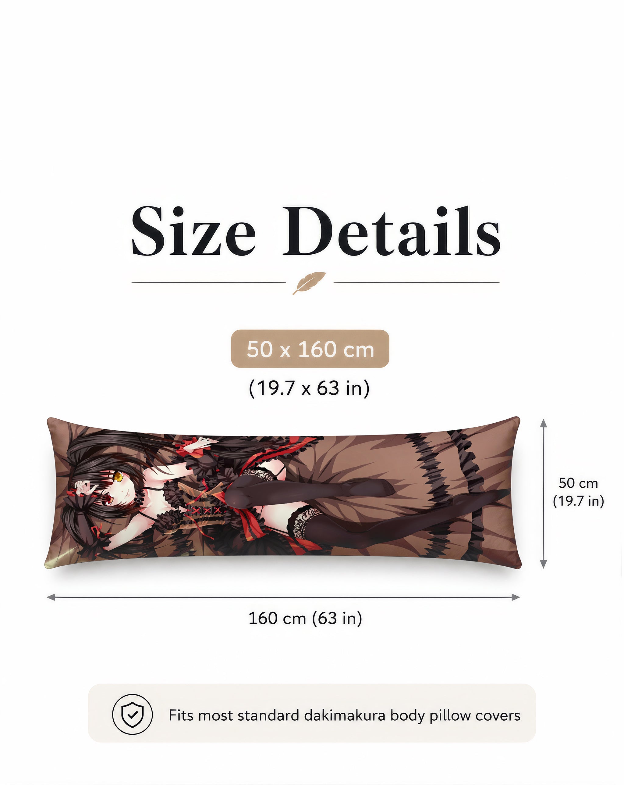 Inner Body Pillow (160cm*50cm)