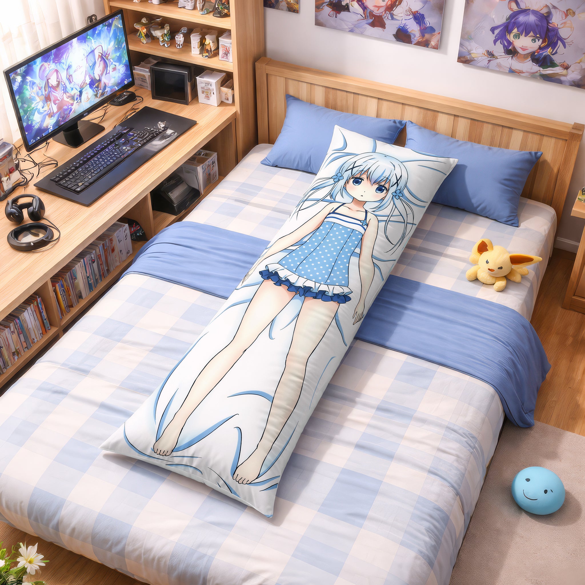 Chino Kafuu - AnimePillow Fan-Art Edition