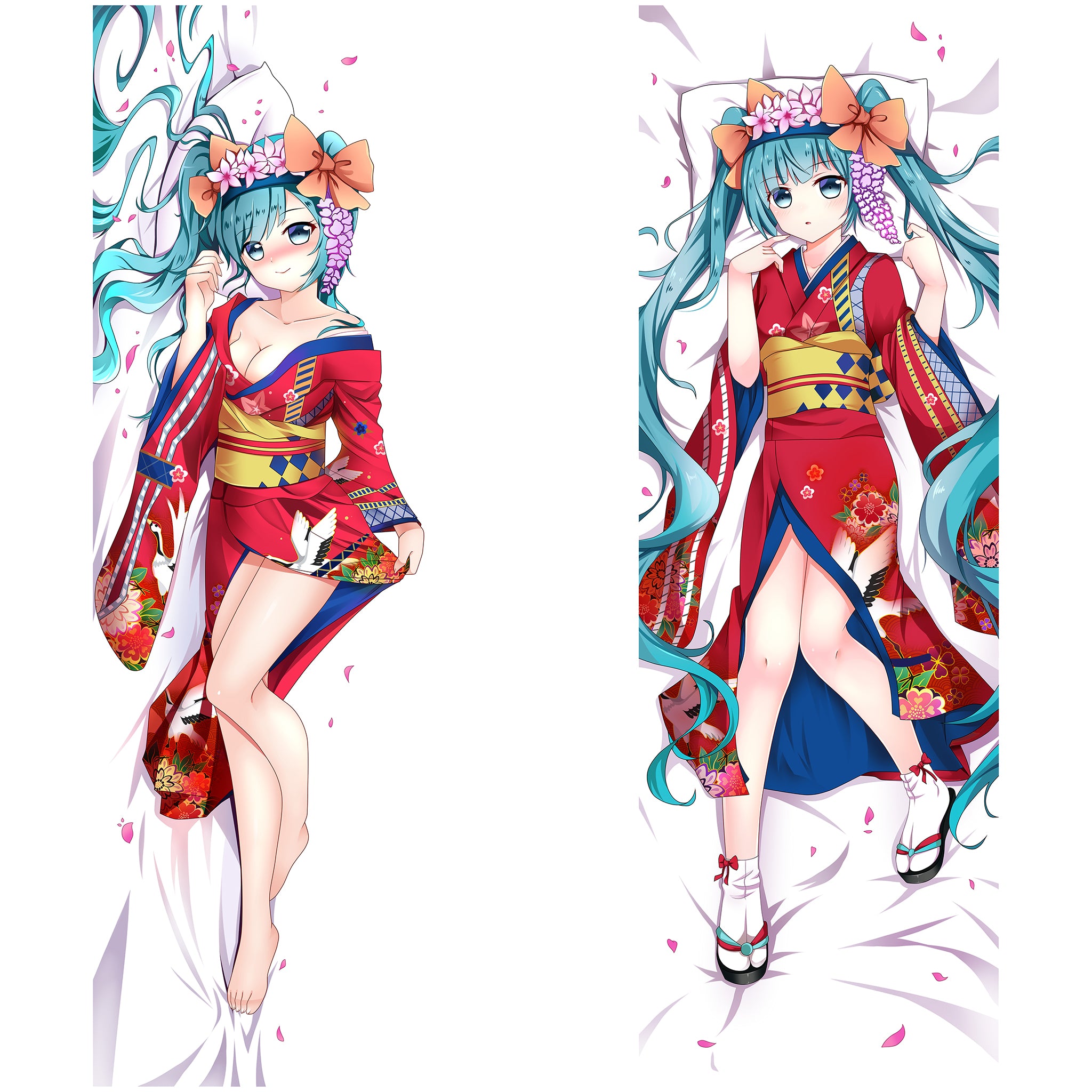 Hatsune Miku (Wafuku/Kimono Ver.) - AnimePillow Fan-Art Edition