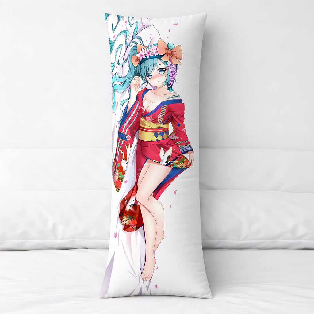 Hatsune Miku (Wafuku/Kimono Ver.) - AnimePillow Fan-Art Edition
