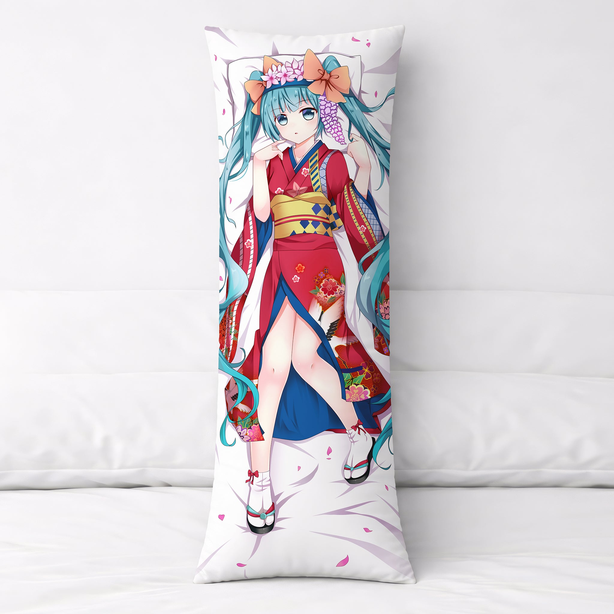 Hatsune Miku (Wafuku/Kimono Ver.) - AnimePillow Fan-Art Edition