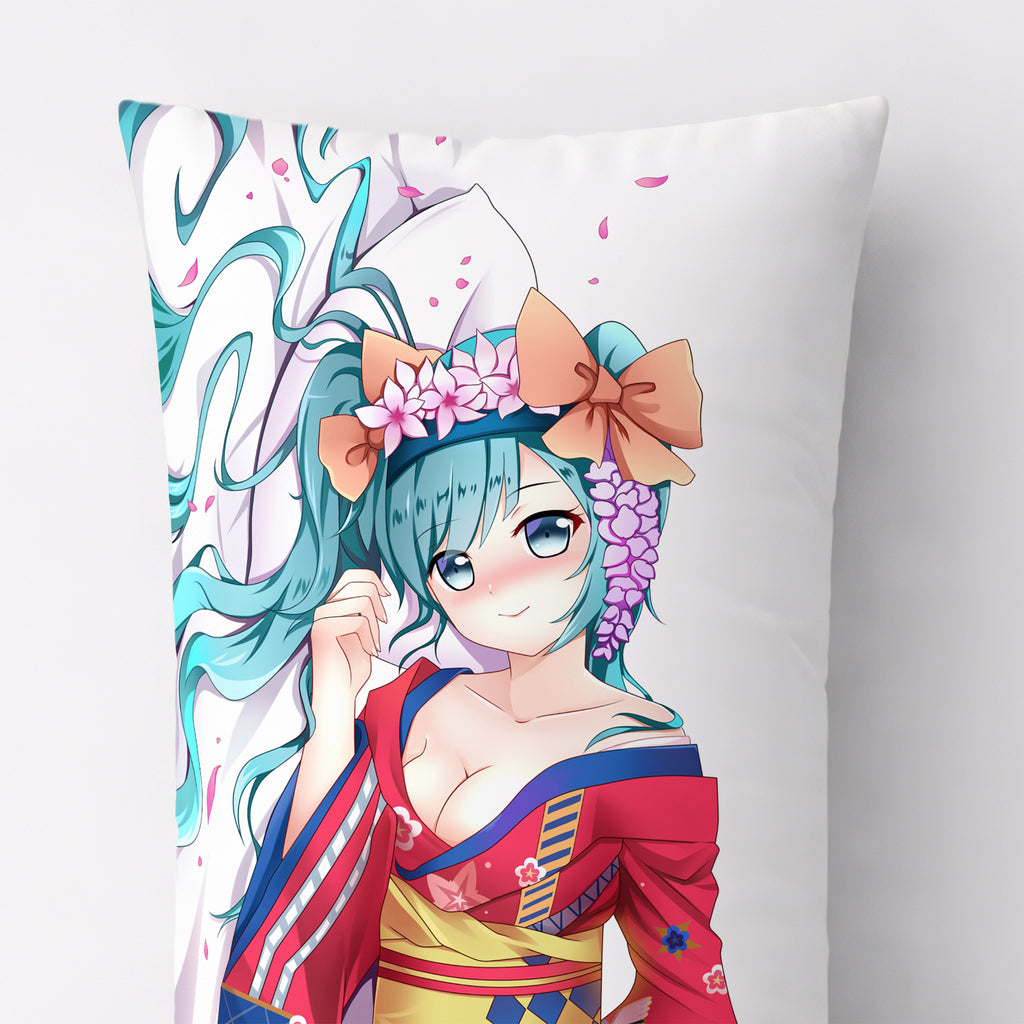 Hatsune Miku (Wafuku/Kimono Ver.) - AnimePillow Fan-Art Edition