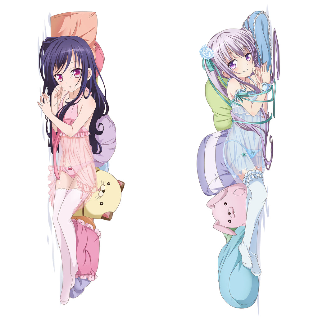 Gotō Jun & Momijidani Kimi - AnimePillow Fan-Art Edition