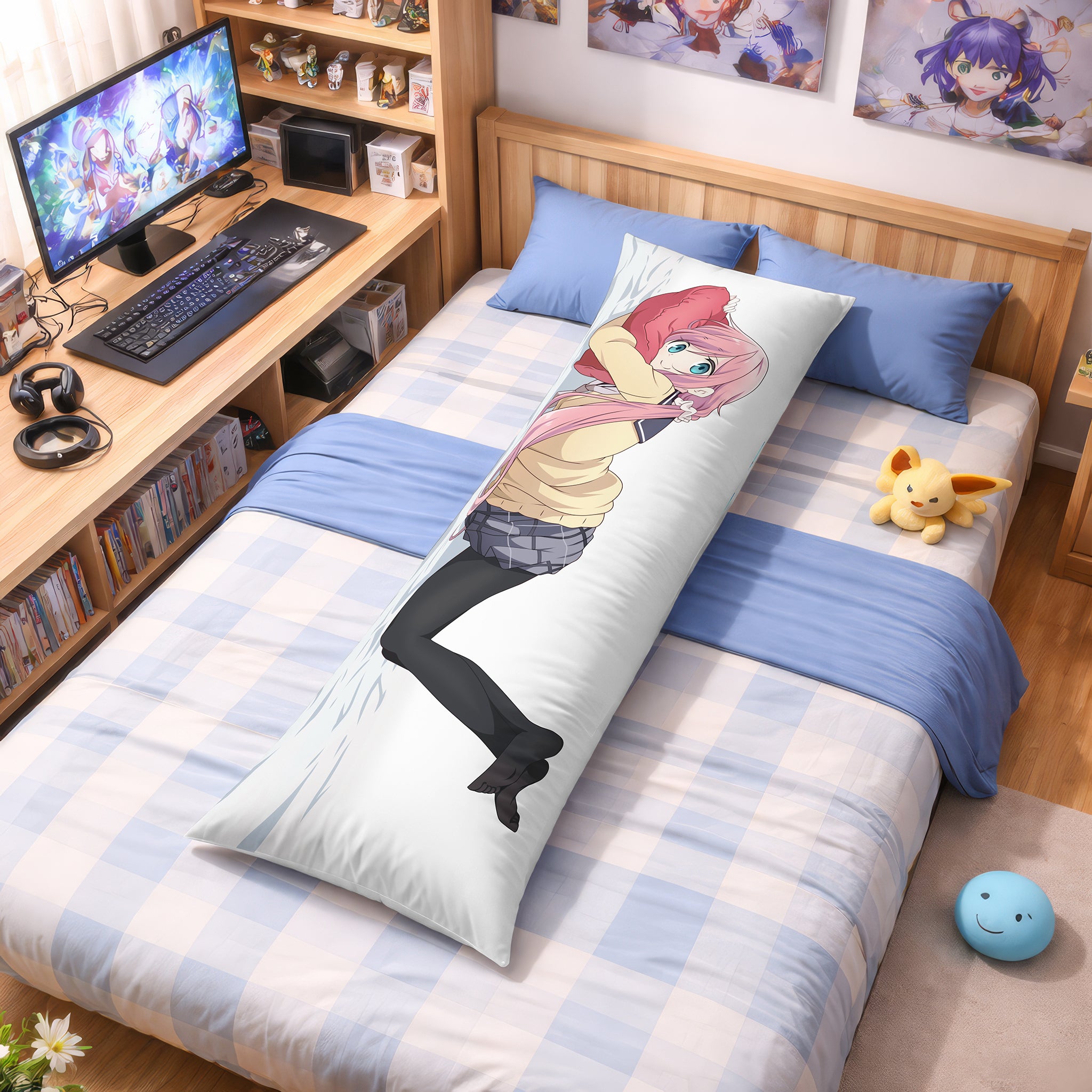 Kagamihara Nadeshiko (Cuddling Ver.) - AnimePillow Fan-Art Edition