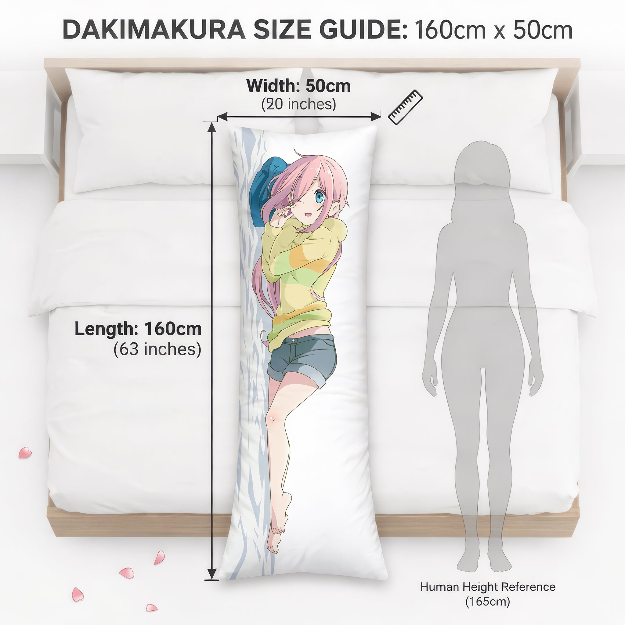 Kagamihara Nadeshiko (Cuddling Ver.) - AnimePillow Fan-Art Edition