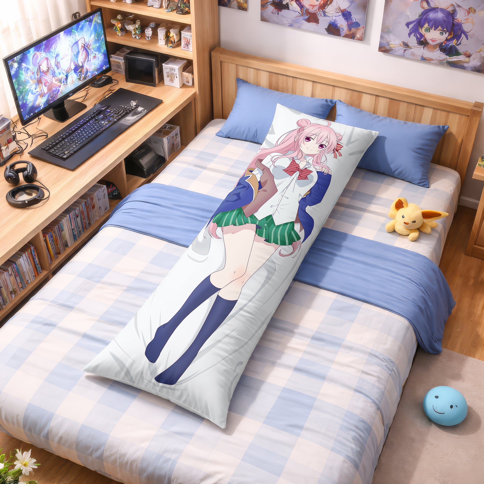 Matsuzaka Satou & Koube Shio - AnimePillow Fan-Art Edition