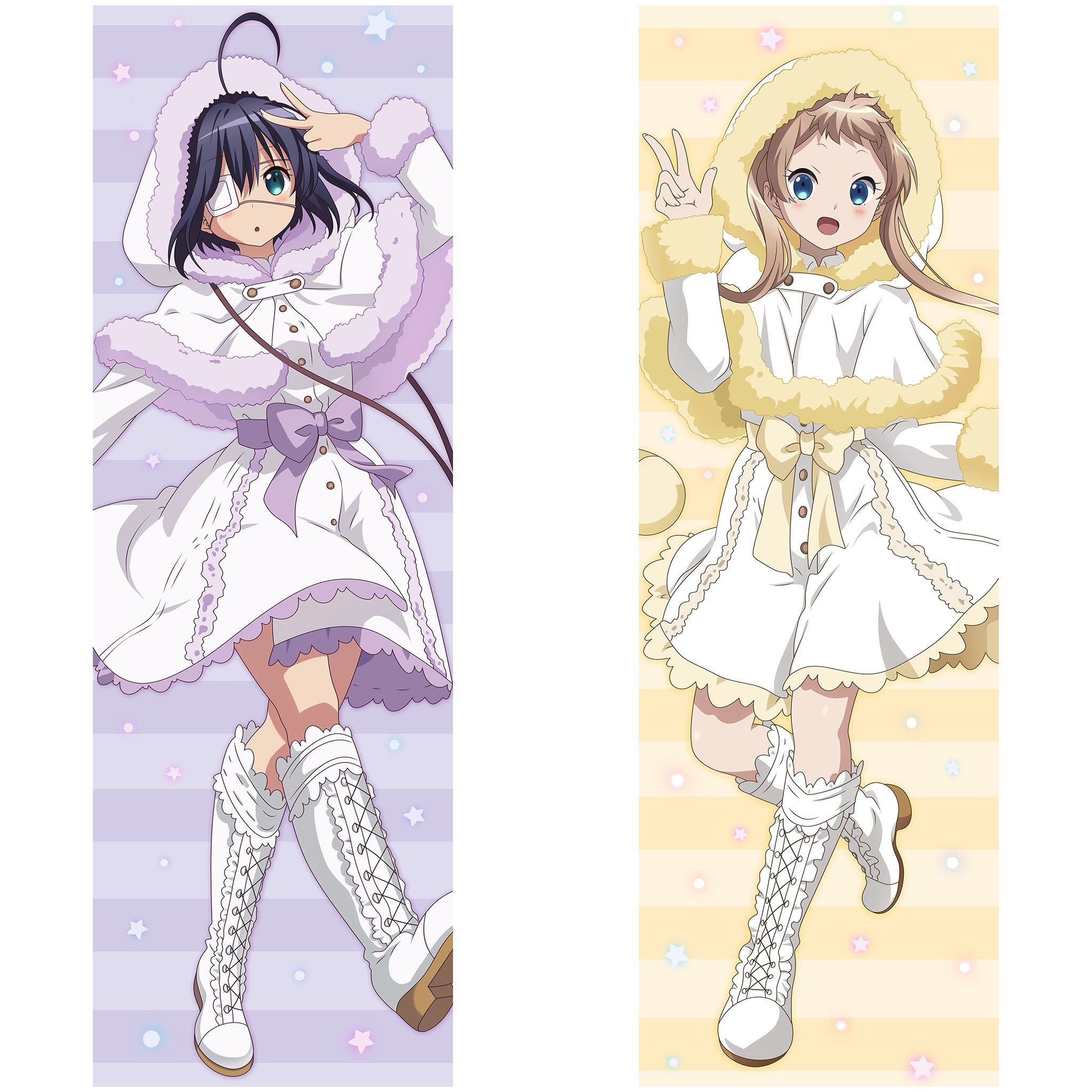 Rikka Takanashi & Sanae Dekomori - AnimePillow Fan-Art Edition