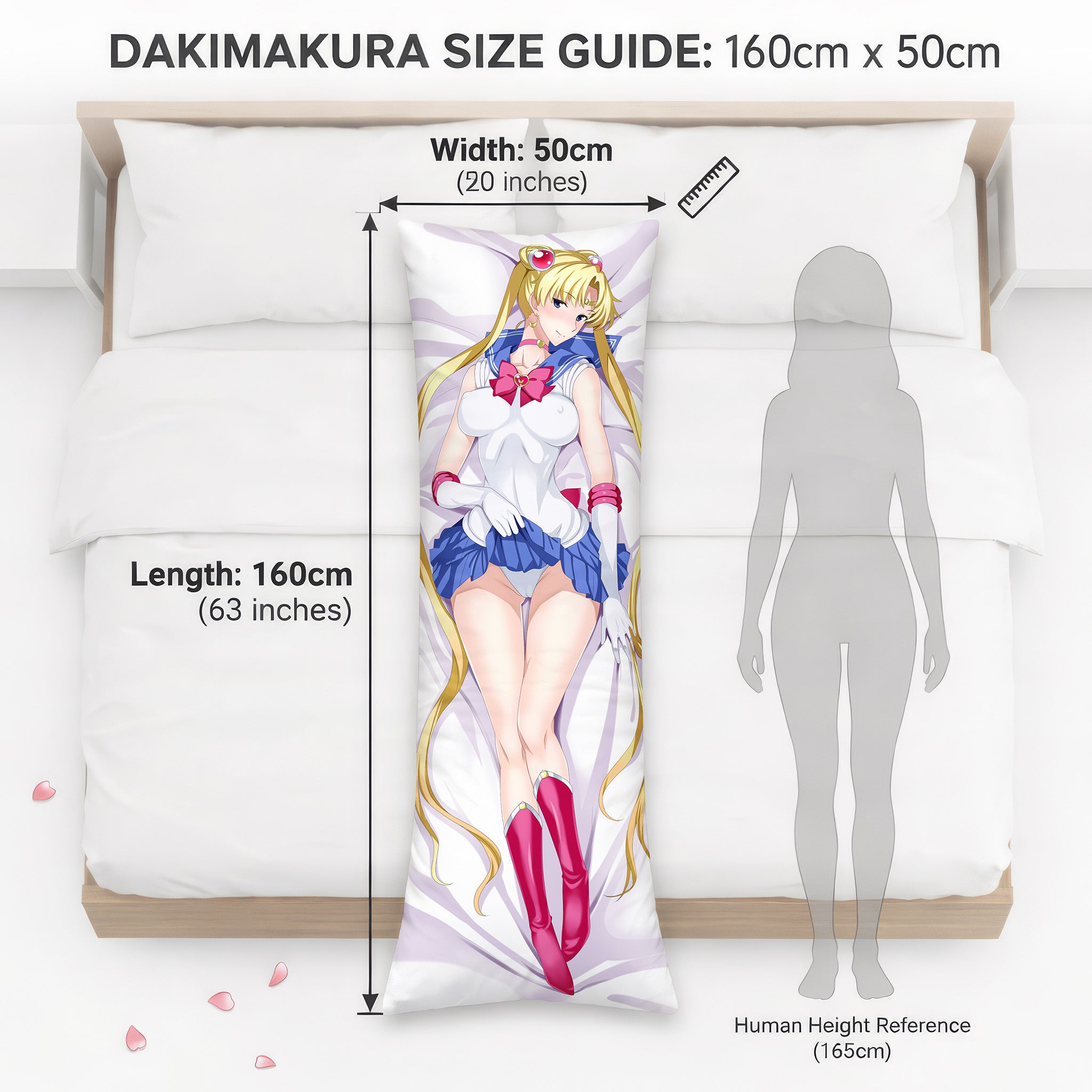 Usagi Tsukino (Sailor Moon) - AnimePillow Fan-Art Edition