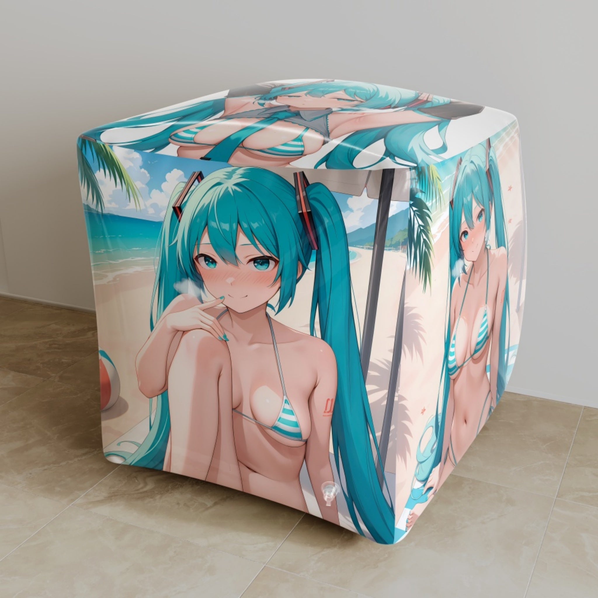Hatsune Miku (Bikini Ver.) C - Anime Inflatable Dice Fan-Art Edition