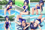 松浦果南（水着Ver.） - アニメ空気入れサイコロファンアートエディション