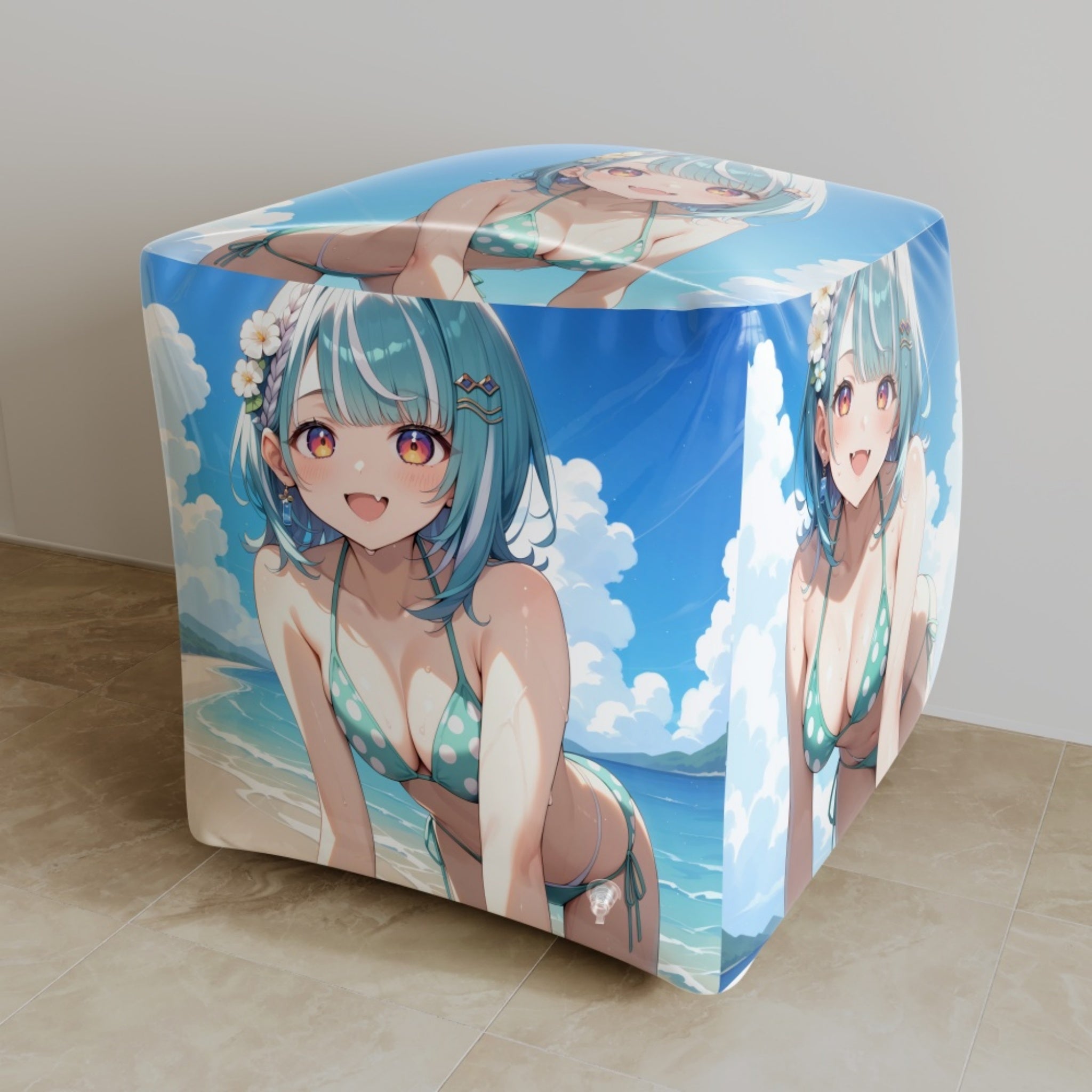 Ramune Shiranami (Bikini Ver.) - Anime Inflatable Dice Fan-Art Edition
